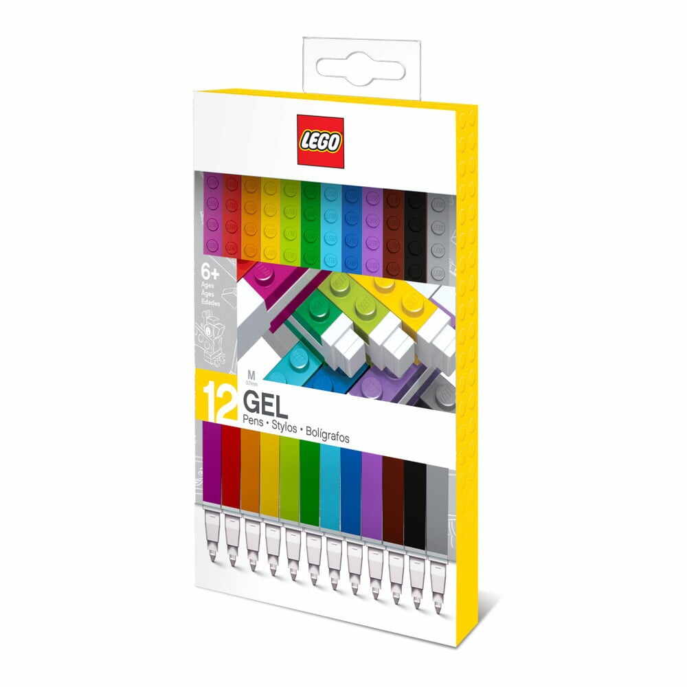 Set 12 pixuri cu gel LEGO®