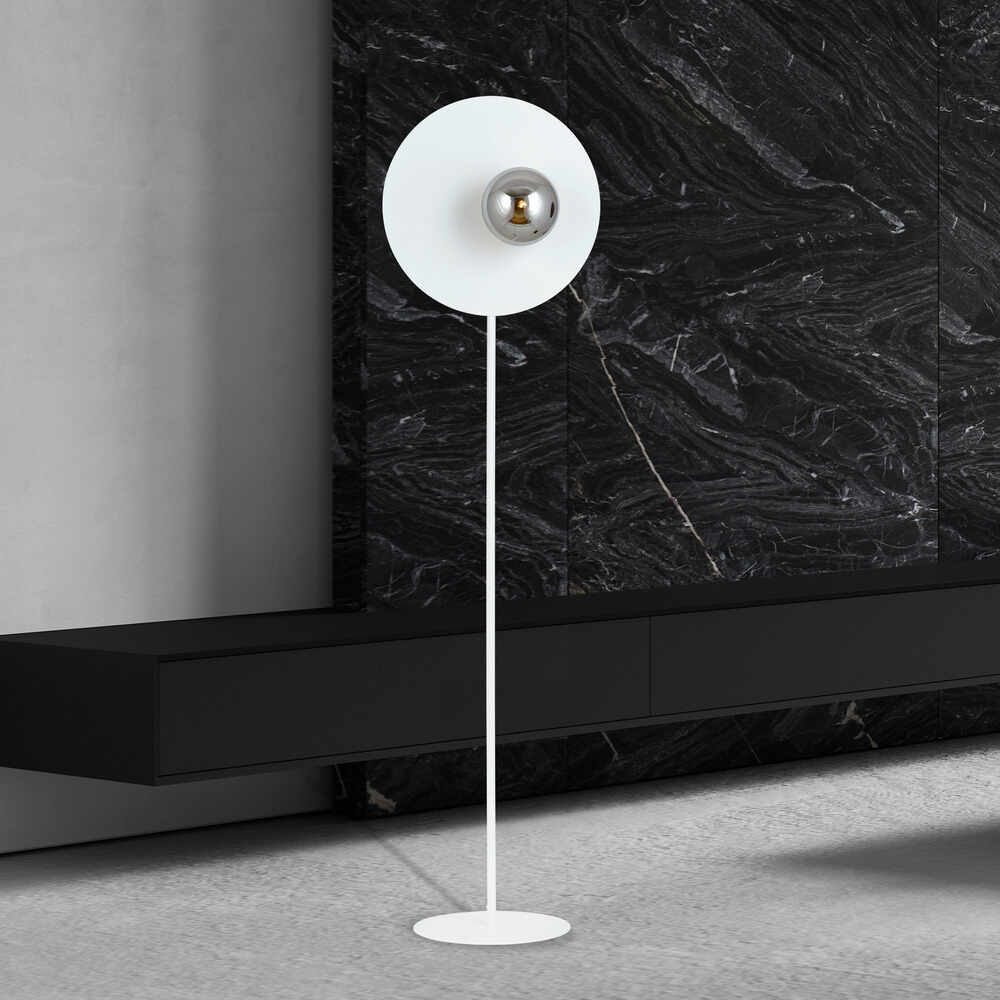 Lampadar Emibig Oslo LP alb/grafit