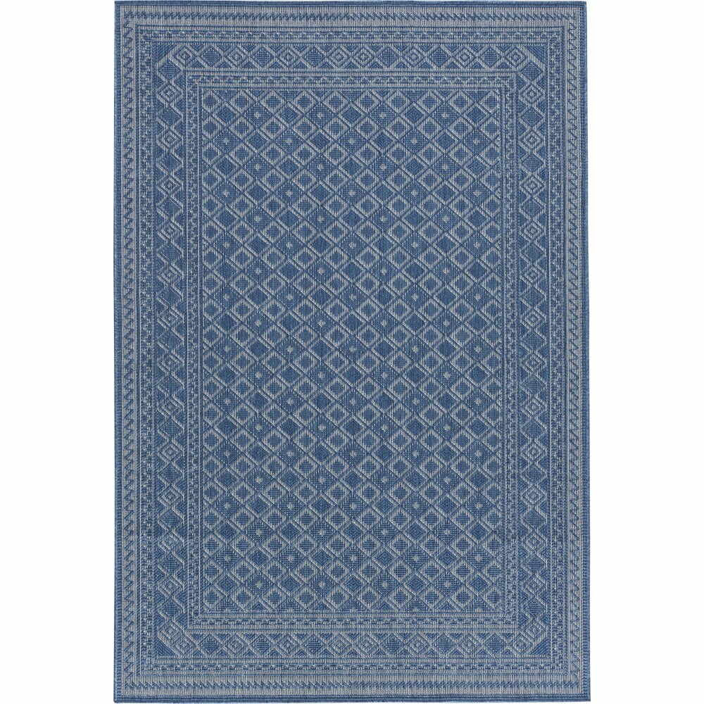 Covor de exterior albastru 230x160 cm Terrazzo - Floorita