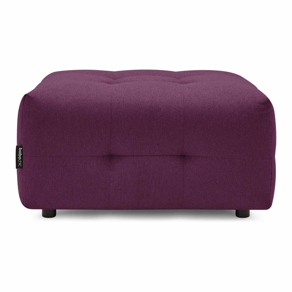 Taburet pentru canapea modulară violet Kleber - Bobochic Paris