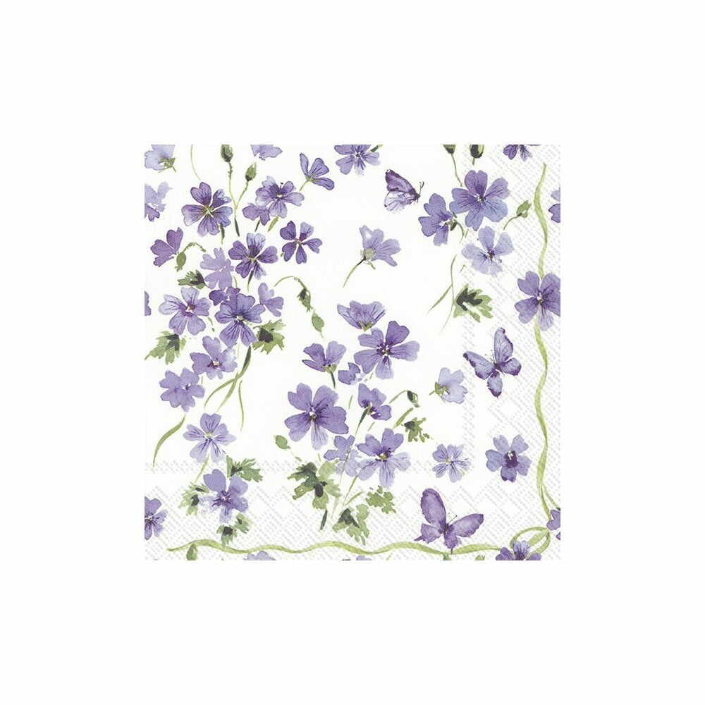 Șervețele din hârtie 20 buc. Purple Spring - IHR