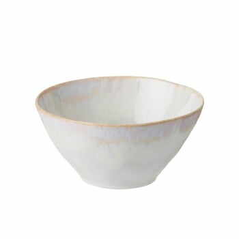 Bol din gresie ceramică Costa Nova Brisa, ⌀ 15,5 cm, alb