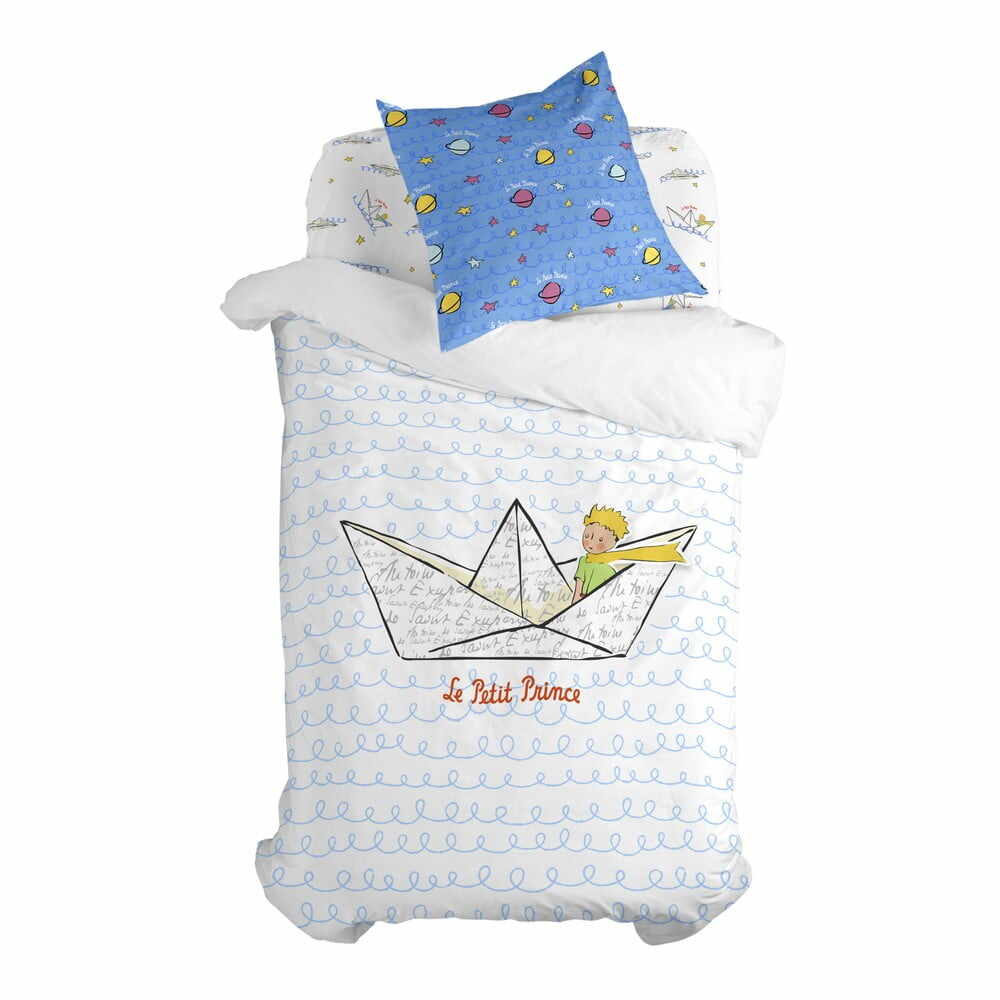 Lenjerie de pat pentru copii din bumbac pentru pat de o persoană 135x200 cm Navire – Mr. Fox