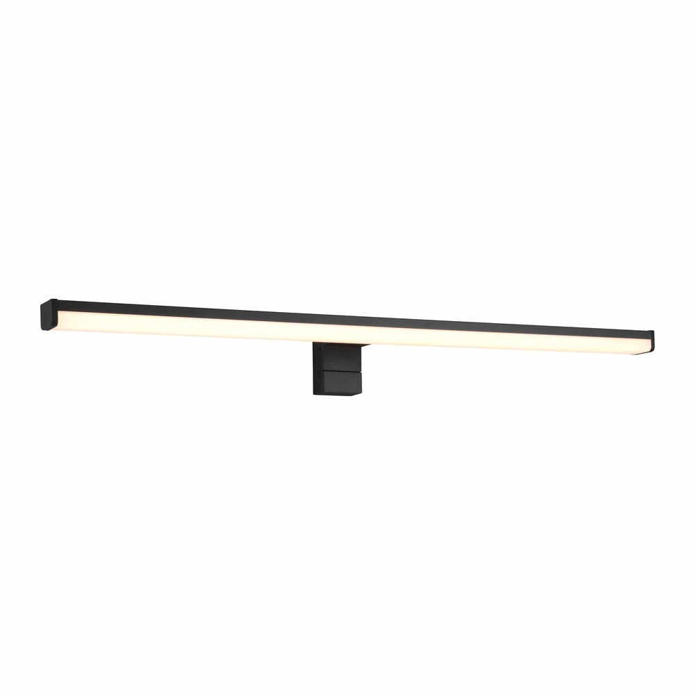 Aplică de perete negru-mat LED (lungime 60 cm) Lino – Trio