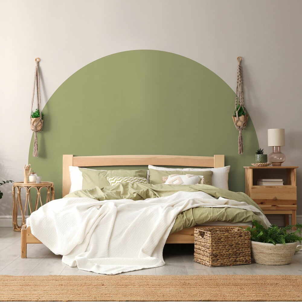 Autocolant de perete 165x140 cm Olive Green – Ambiance