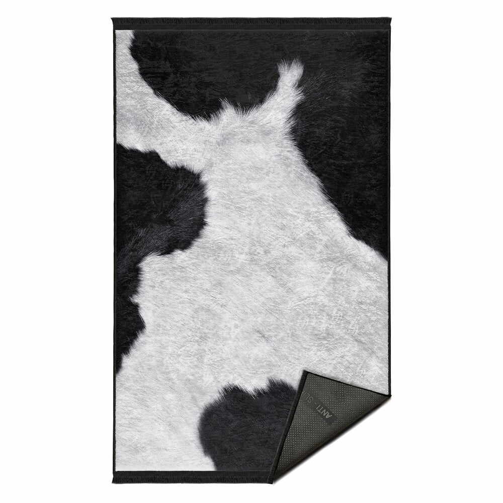Covor alb-negru 160x230 cm – Mila Home