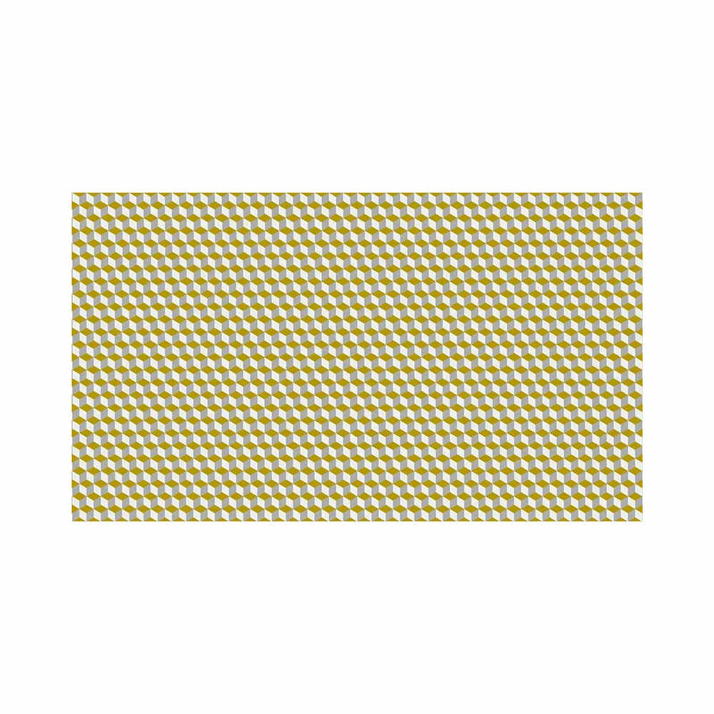 Tapet VLAdiLA Yellow and White Cube 520 x 300 cm