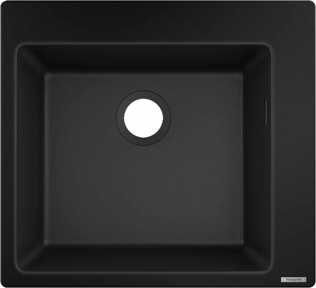 Chiuveta bucatarie Hansgrohe S510-F450, graphite black - 43312170