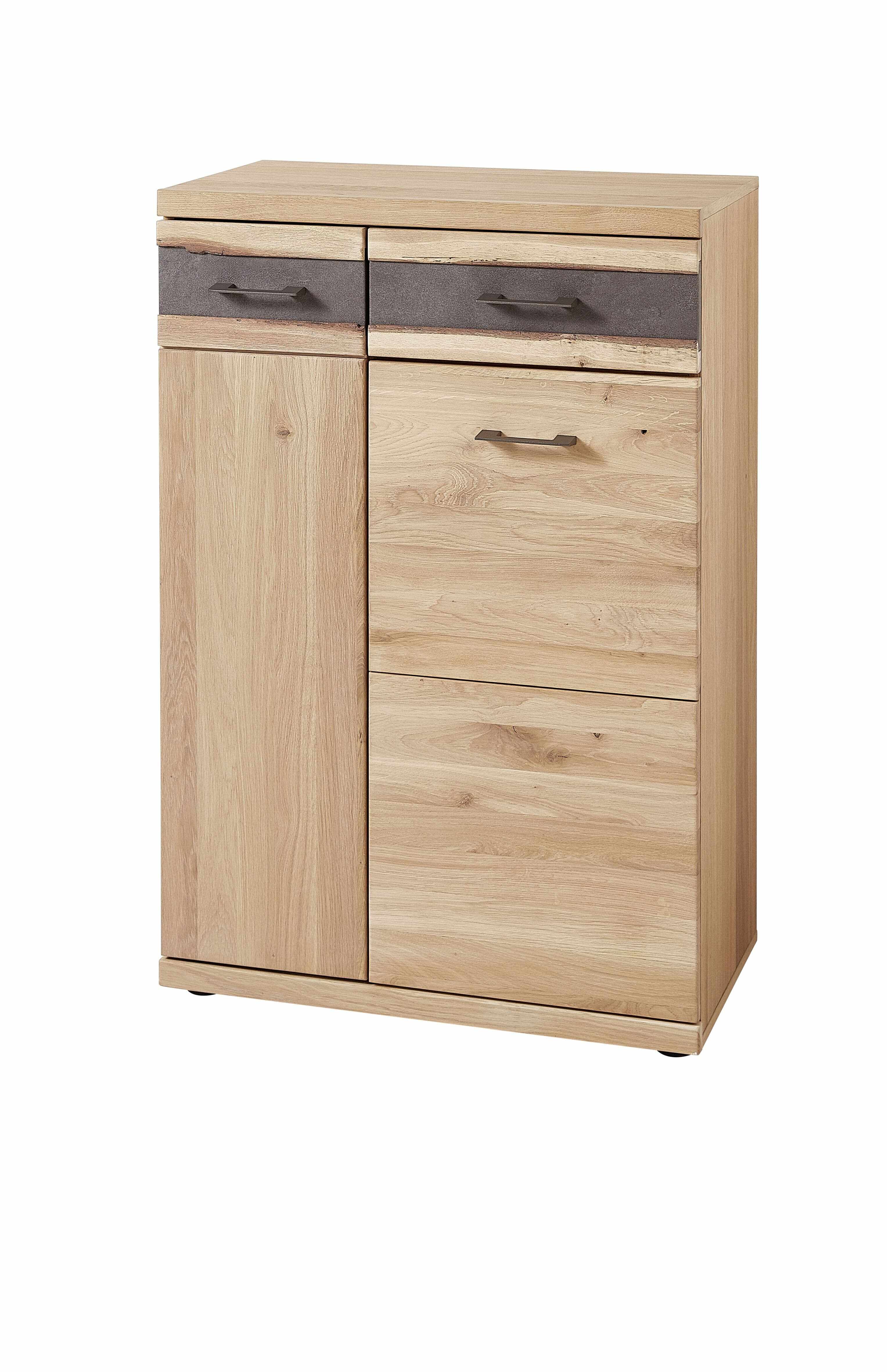 Cabinet hol din furnir si lemn, 2 usi si 1 sertar, Crispin Natur, l71xA39xH105 cm