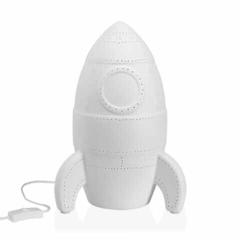 Lampa de masa Rocket, Versa, 1 x E14, 20x28.5 cm, portelan