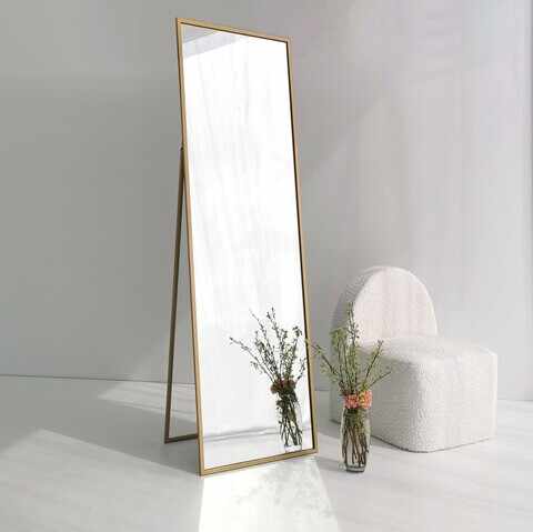 Oglinda de podea Cheval, Neostill, 170x50 cm, auriu