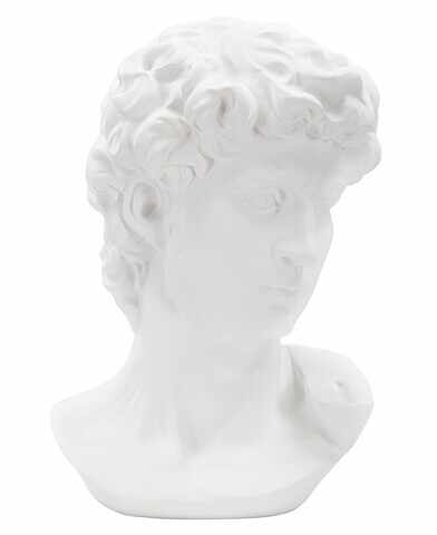 Statueta / Decoratiune Roman Plus, Mauro Ferretti, 20x13x30 cm, polirasina, alb