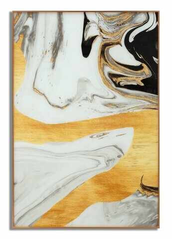 Tablou decorativ Ghostly, Mauro Ferretti, 80x120 cm, sticla, multicolor