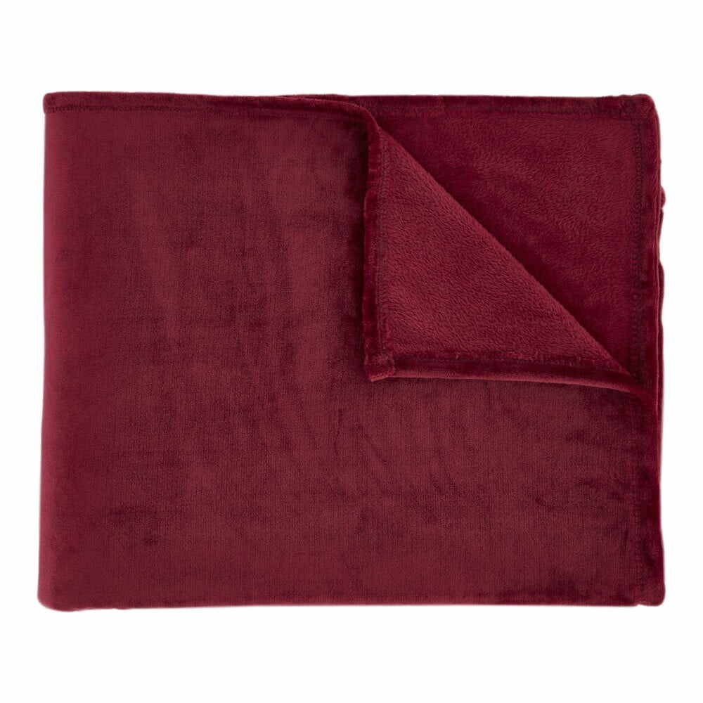 Cuvertură roșie 200x240 cm Raschel – Catherine Lansfield