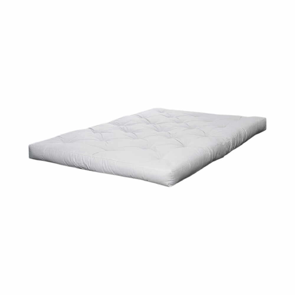 Saltea tip futon moale albă 140x200 cm Triple latex - Karup Design