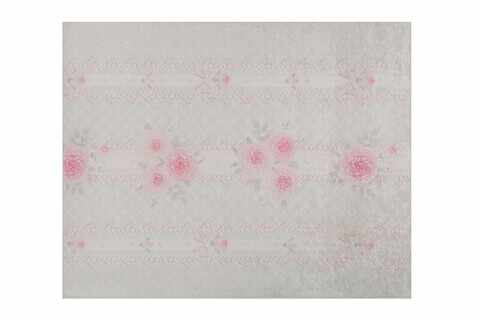 Covor Pink Rose - Pink, Confetti, 100x125 cm, poliamida, multicolor