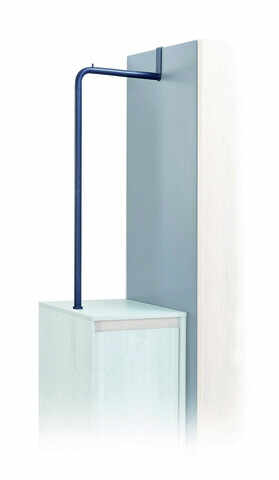 Cuier de perete, Çilek, Trio Side Hanger, 50x100x3 cm, Multicolor