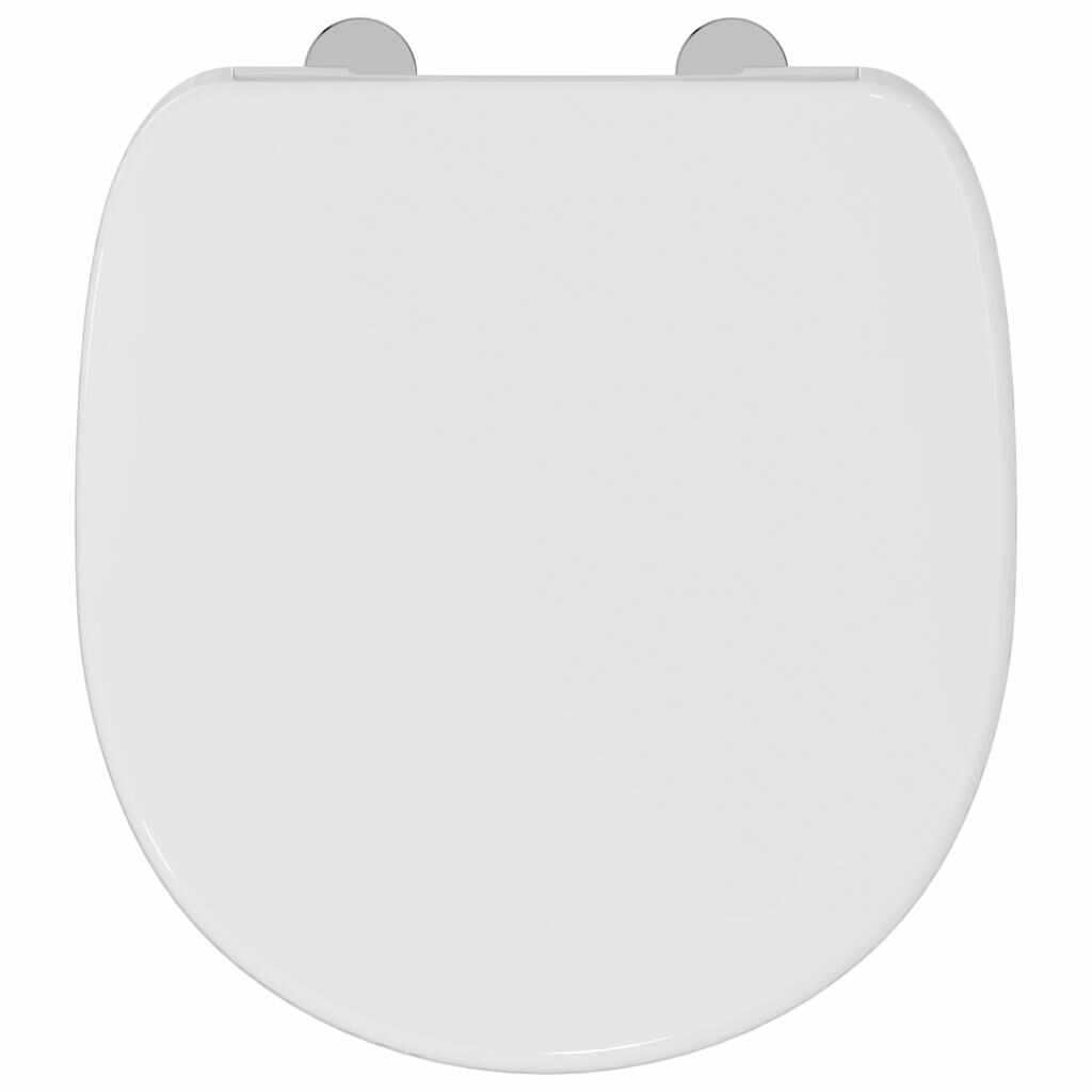 Capac WC Ideal Standard Connect Space Compact, doar pentru vase stative, alb - E129001