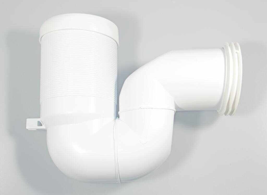 Conector scurgere verticala Ideal Standard, 170-220 mm pentru vas WC - T002667