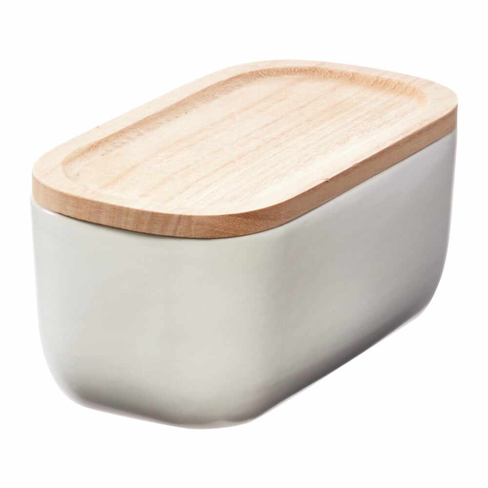 Cutie de depozitare din ceramică cu capac Eco Office – iDesign