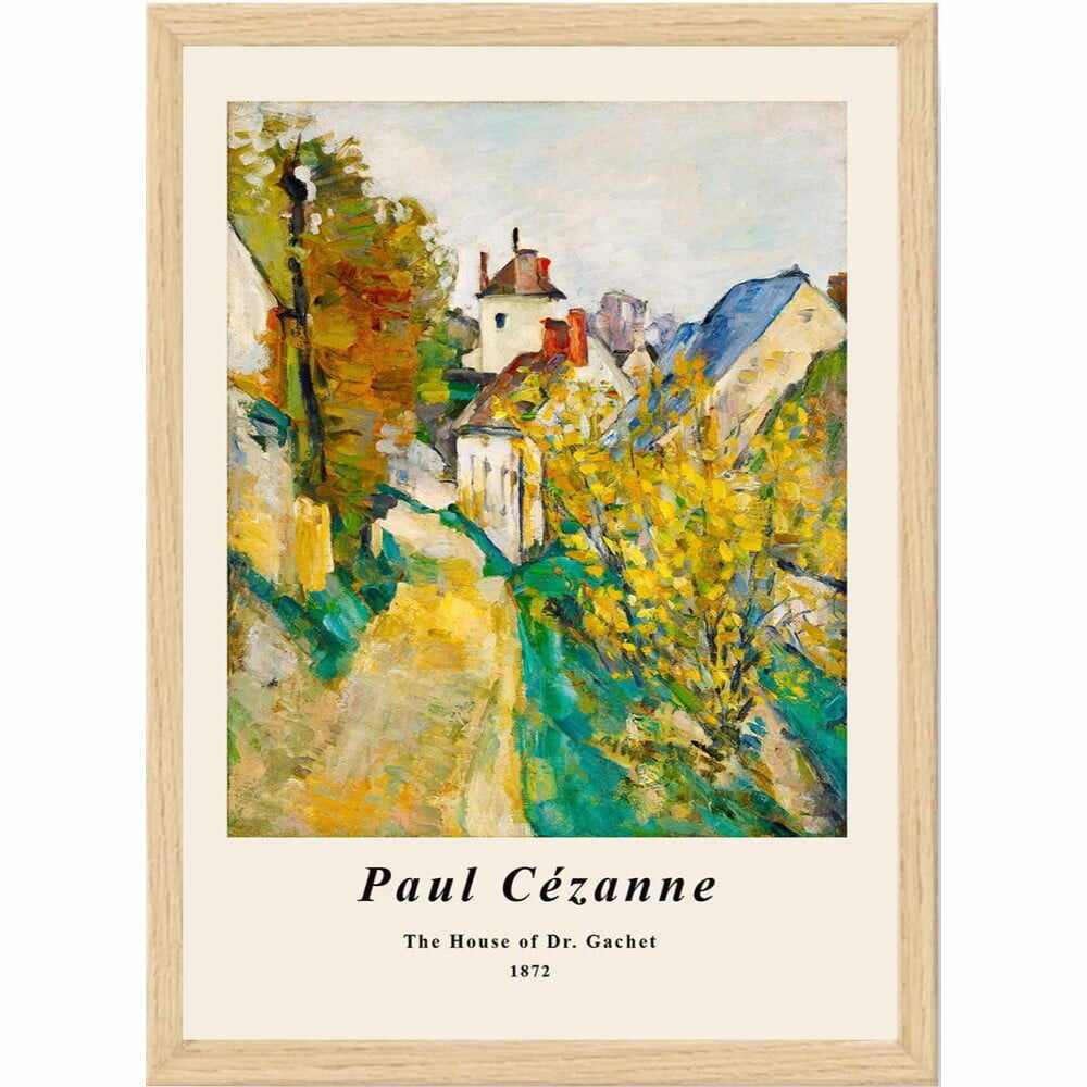 Poster cu ramă 35x45 cm Paul Cézanne – Wallity