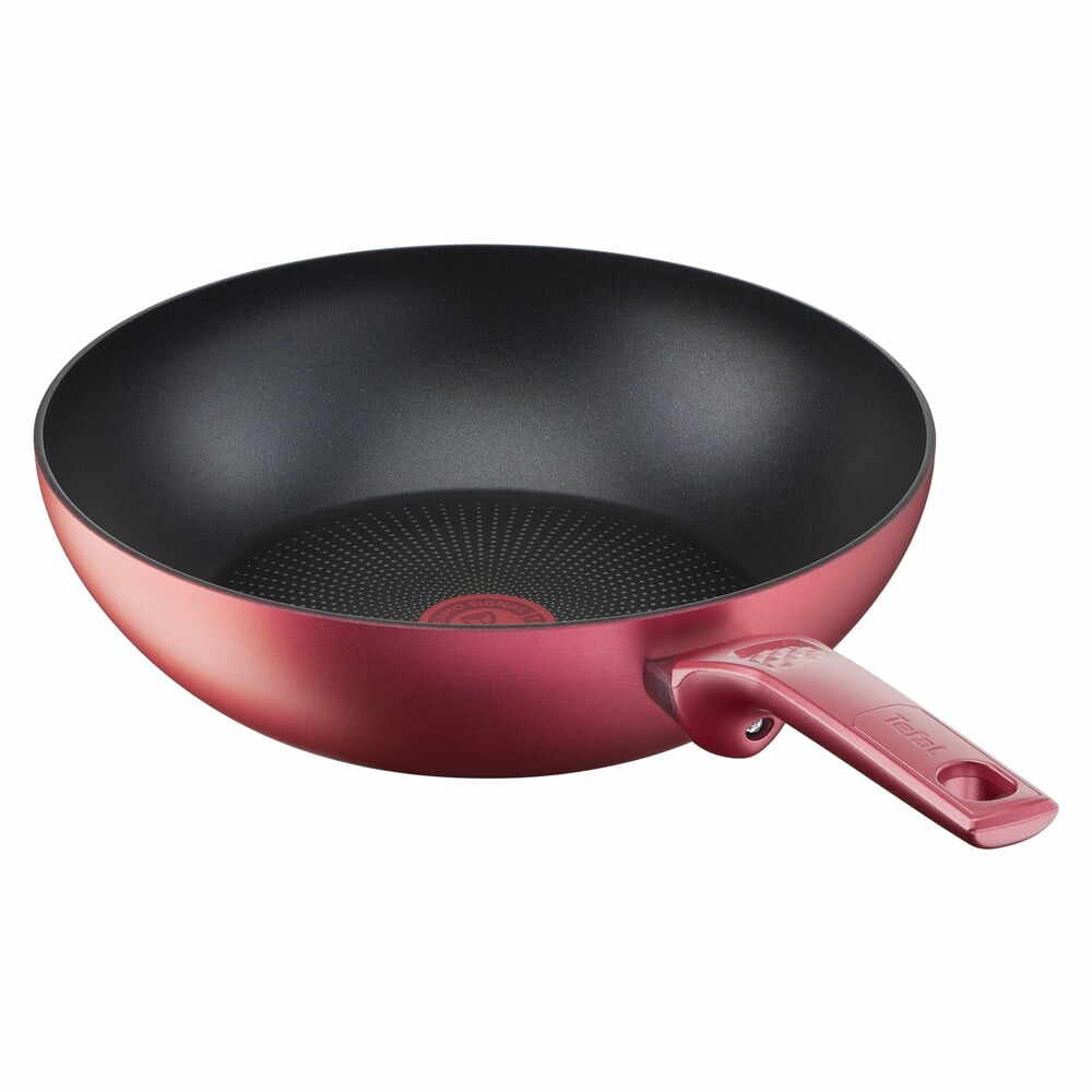  Tigaie de tip wok din aluminiu ø 28 cm Daily Chef Red – Tefal la pret 184 lei 