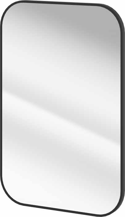  Oglinda dreptunghiulara Deante Mokko, 50 cm, rama negru mat la pret 585.31 lei 