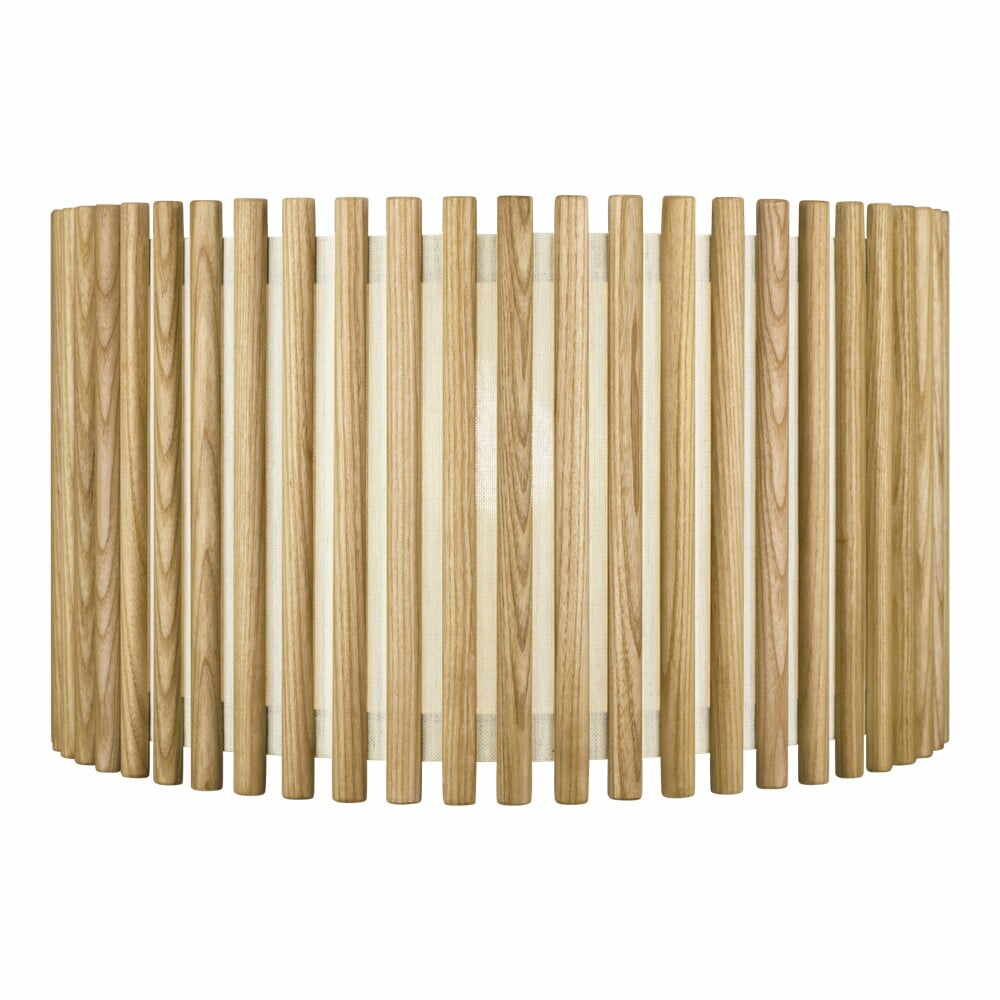 Abajur în culoare naturală din lemn masiv de stejar ø 45 cm Komorebi – UMAGE