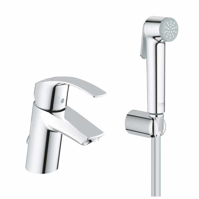 Baterie lavoar Grohe Eurosmart New cu dus igienic