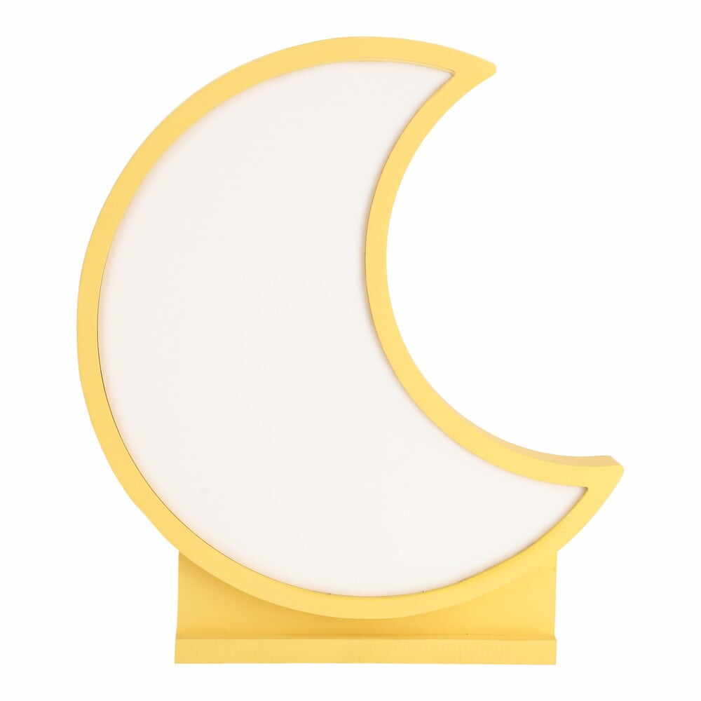Veioză pentru copii galbenă Moon – Candellux Lighting