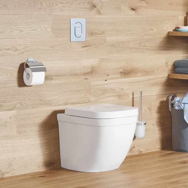 Vas toaleta pe pardoseala Grohe Euro Ceramic Rimless Triple Vortex pentru rezervor incastrat