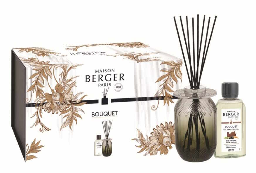 Difuzor parfum camera Berger Bouquet Evanescence Gris Mystic Leather 200ml