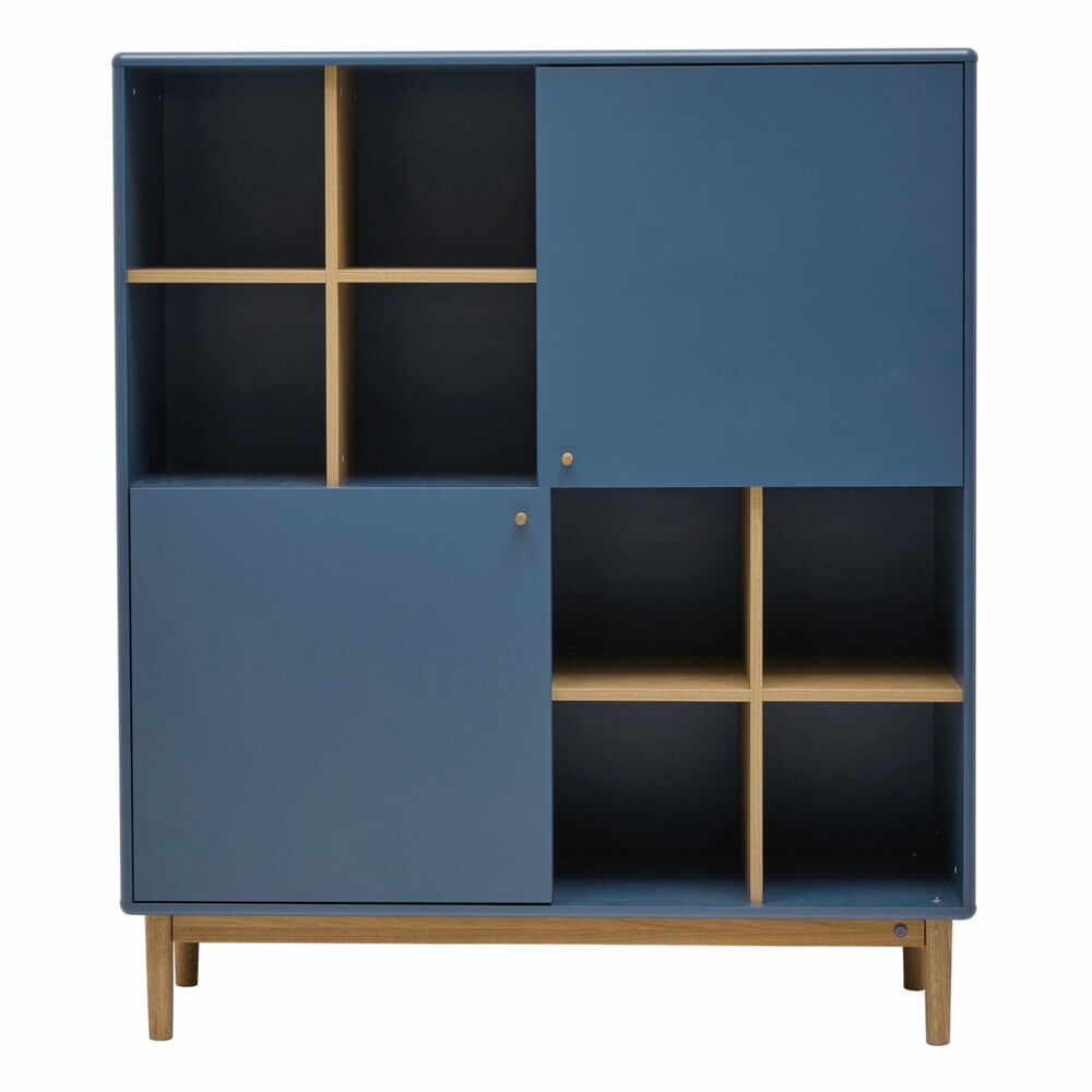 Bibliotecă albastru-închis 118x138 cm Color Living – Tom Tailor
