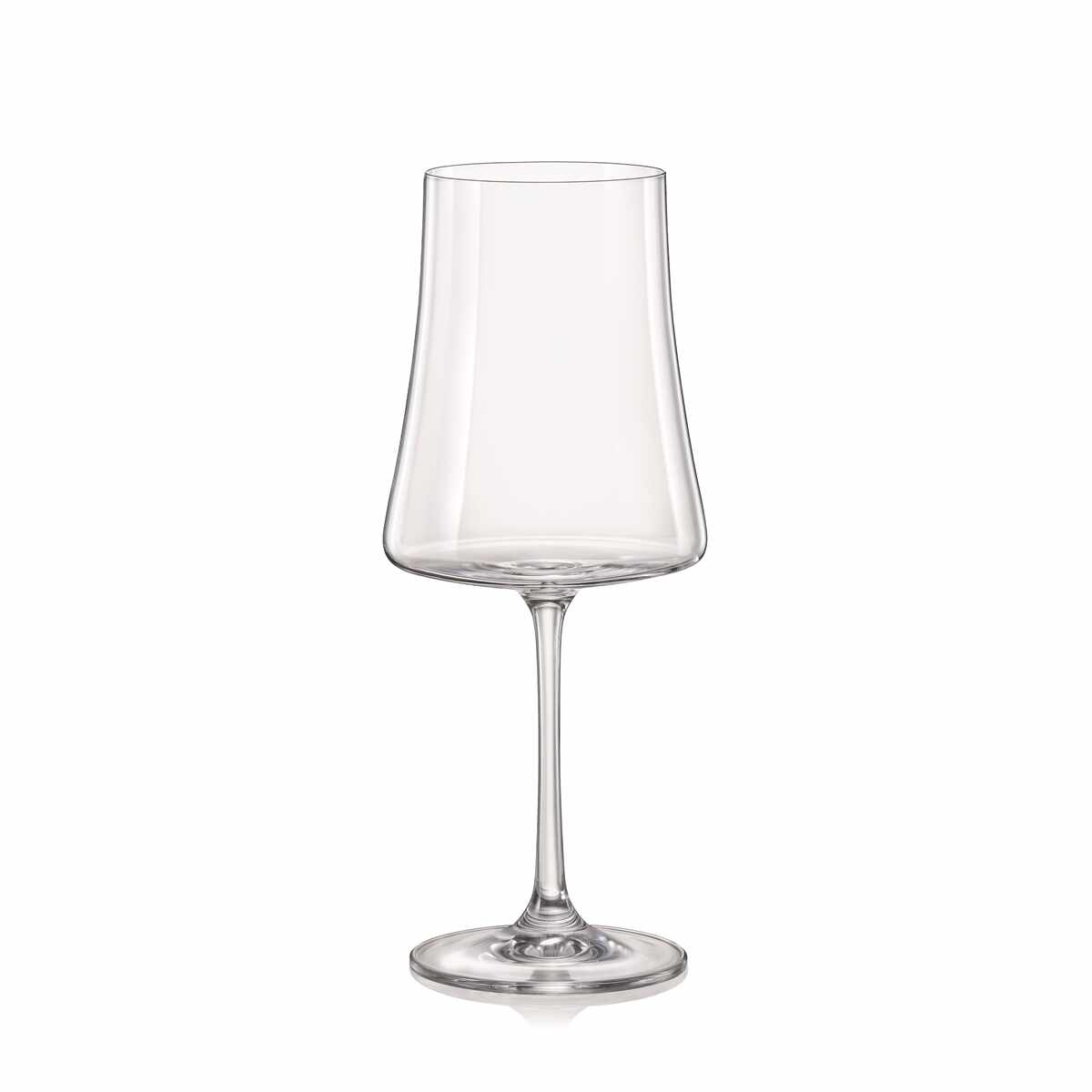XTRA Set 6 pahare sticla cristalina vin 560 ml