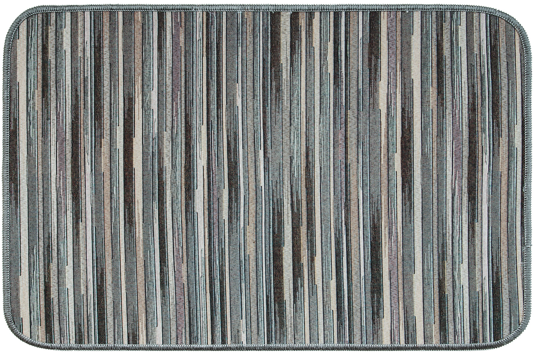 Covoras universal Chalet Plus, model dungi, nuante gri, 52x140 cm