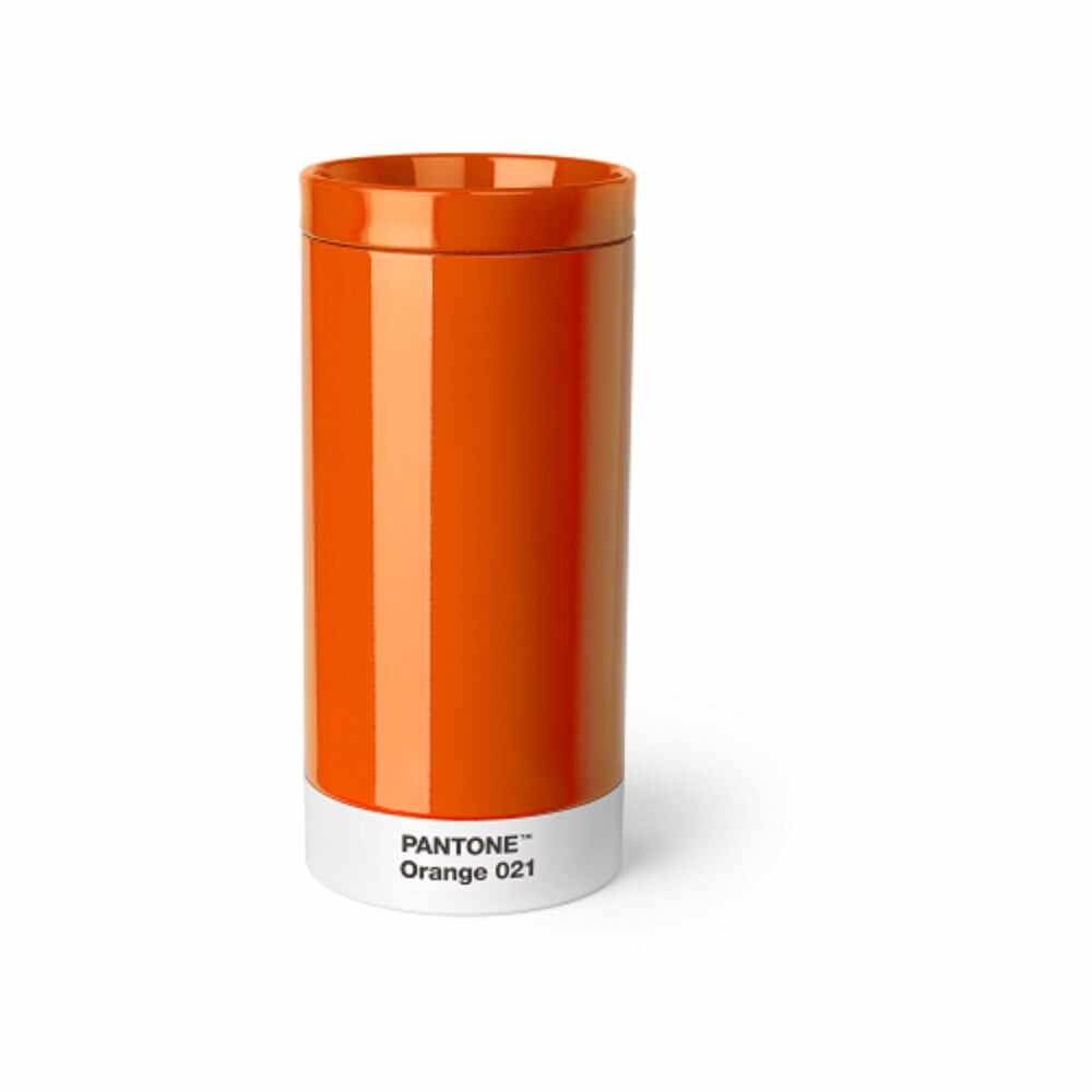 Cană termos portocalie 430 ml To Go Orange 021 – Pantone