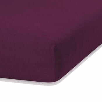 Cearceaf elastic AmeliaHome Ruby, 200 x 120-140 cm, violet