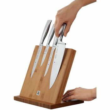 Bloc magnetic pentru cuțite din lemn de bambus WMF