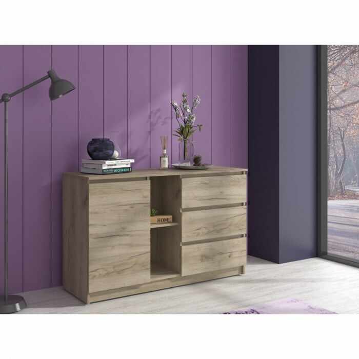 Comoda MP3 stejar k002