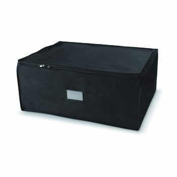 Cutie de depozitare cu fermoar Compactor Compress Pack, 210 l, negru