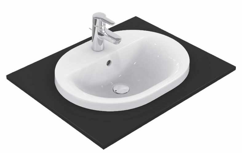 Lavoar Ideal Standard Connect Oval 48x40cm montare in blat