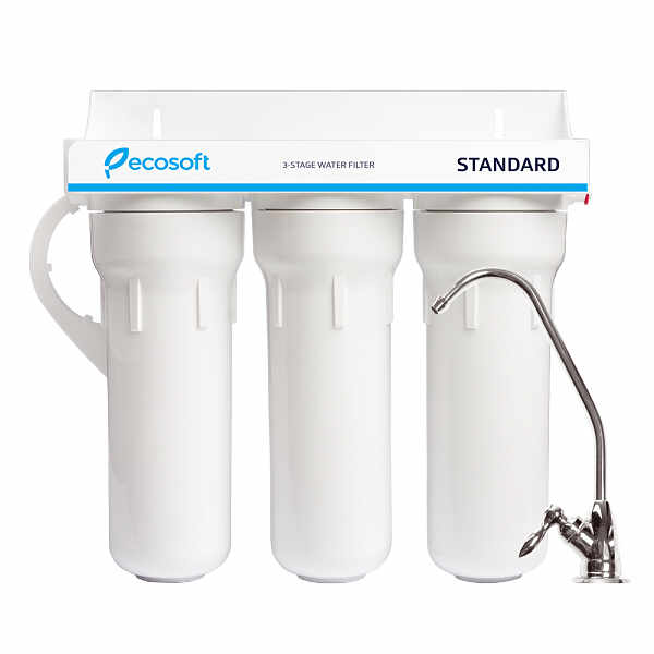Sistem de microfiltrare al apei in 3 etape Ecosoft FMV3ECOSTD