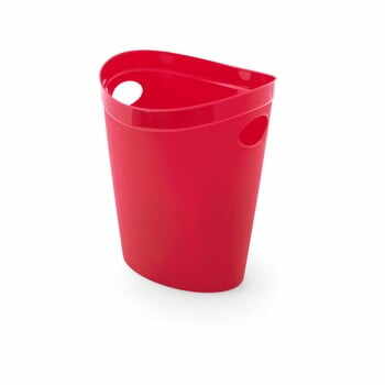 Coș de gunoi pentru hârtie Addis Flexi, 27 x 26 x 34 cm, roșu