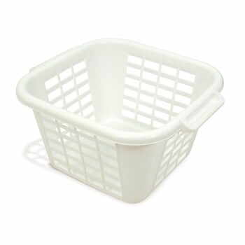 Coș de rufe Addis Square Laundry Basket, 24 l, crem