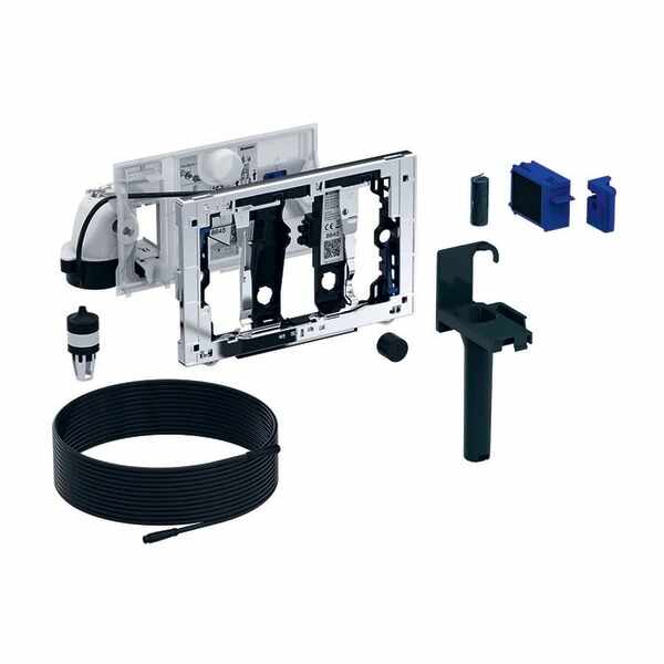 Modul Geberit DuoFresh cu declansare automata gri antracit pentru rezervor incastrat Sigma 12 cm