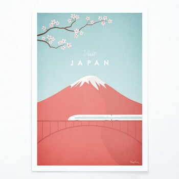 Poster Travelposter Japan, A2