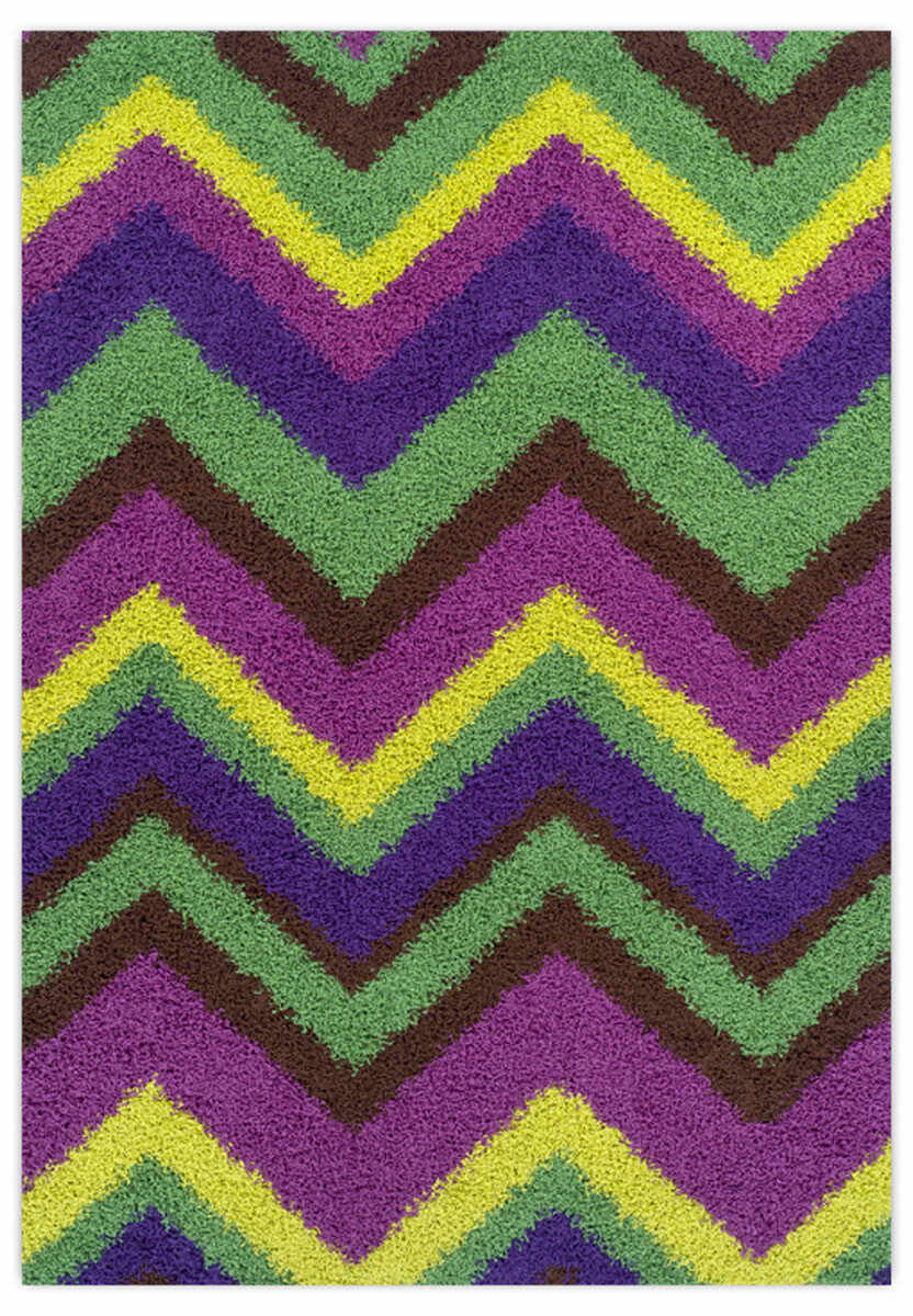 Covor Shaggy Tyc, Multicolor, 133x190