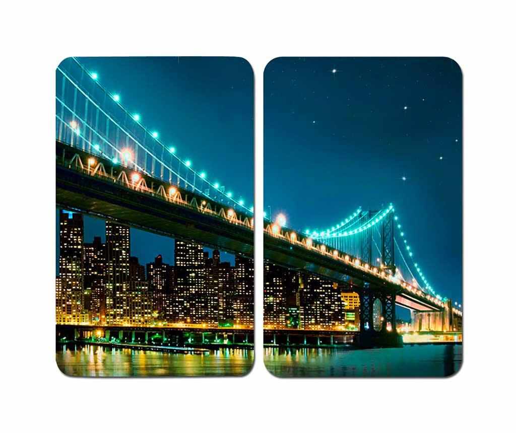 Set 2 plansete protectoare pentru plita Brooklyn Bridge