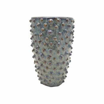 Vază din ceramică PT LIVING Spotted, înălțime 25 cm, gri