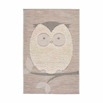 Covor pentru copii Universal Chinki Owl, 115 x 170 cm